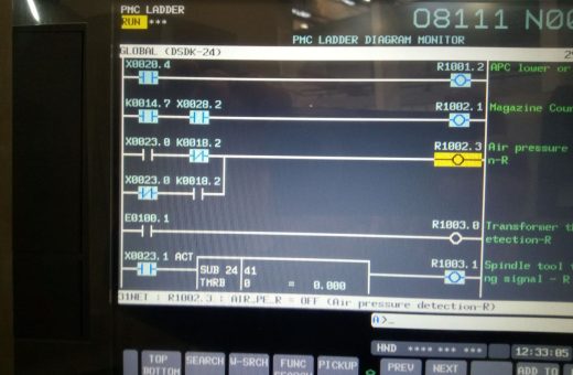 Ошибки на Fanuc вида EX