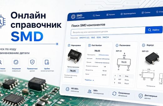 Справочник SMD деталей