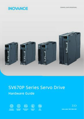 SV670P Series Servo Drive Hardware Guide