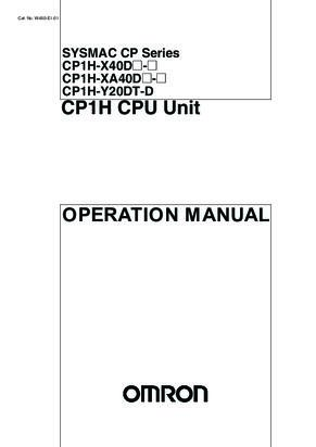 cp1h_operation manual