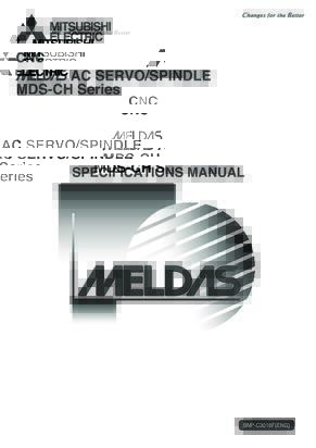 Mitsubishi AC Servo/Spindle MDS-CH Series