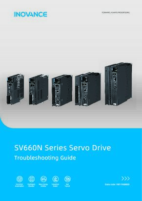 SV660N Series Servo Drive Troubleshooting Guide