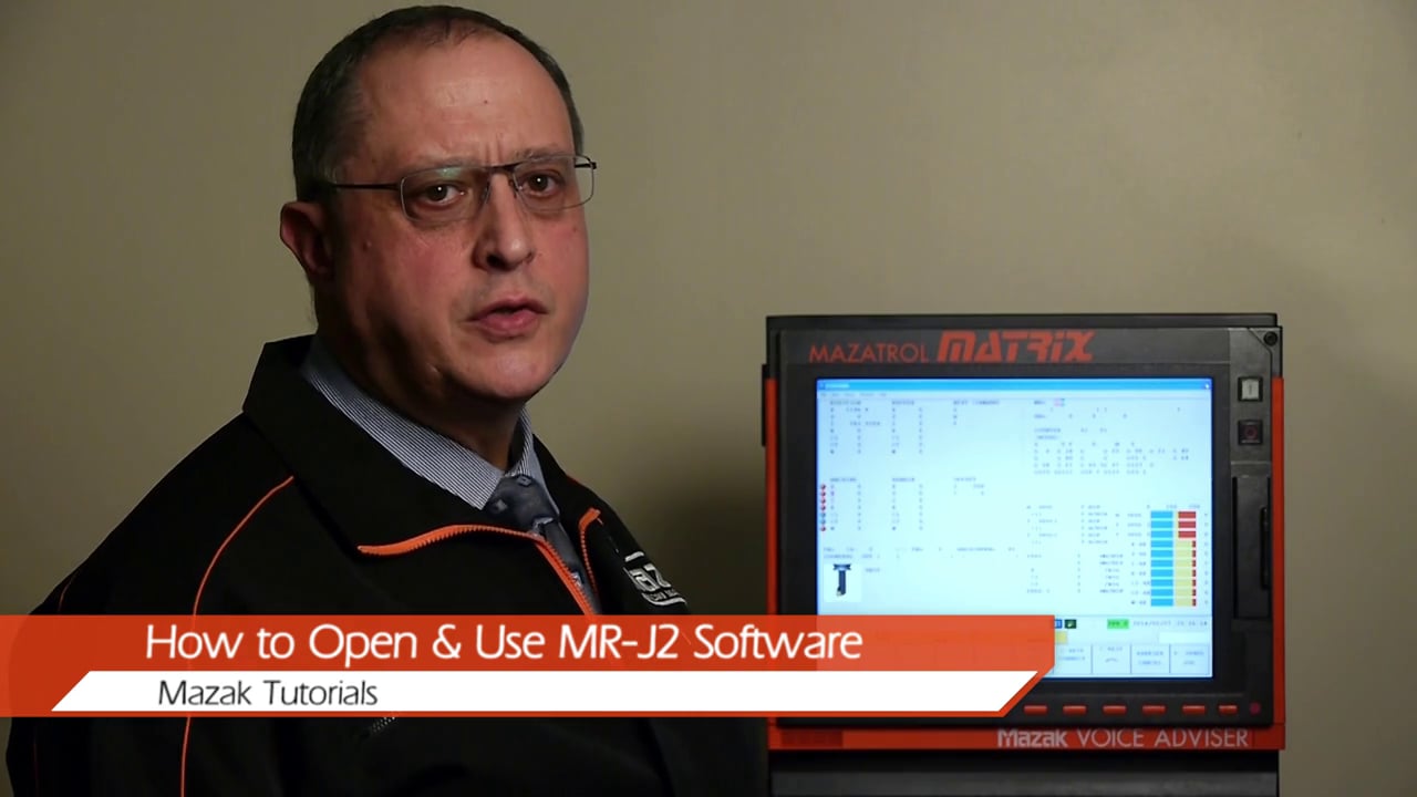 How to open & use MR J2 Software