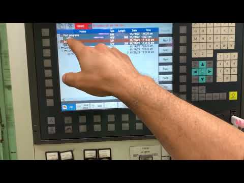 Sinumerik 840D sl: How to backup activate part program and sub-program into a USB memory